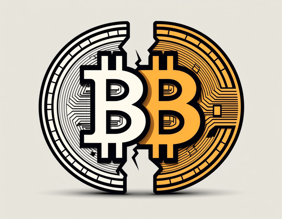 Bitcoin halving history chart and miner reward changes by year