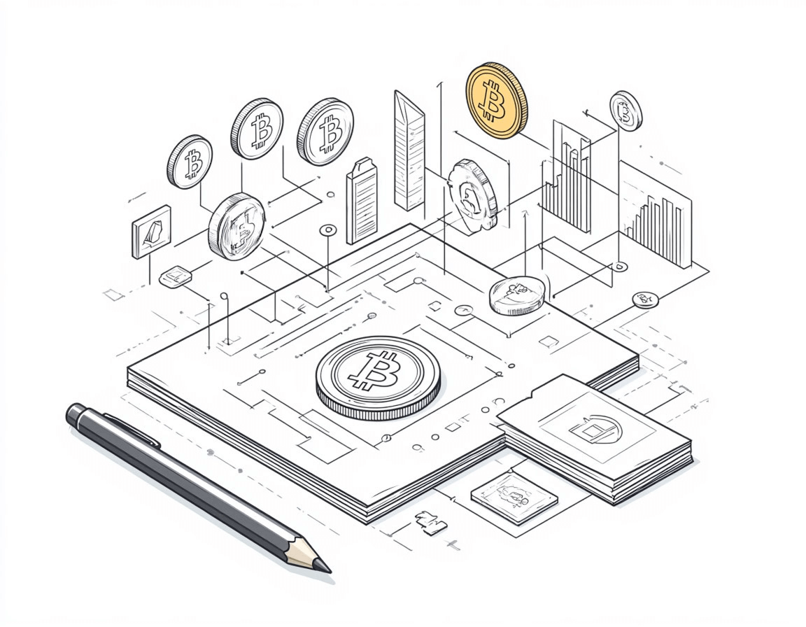 Whitepaper Structure and Example of Token Distribution in Crypto Project